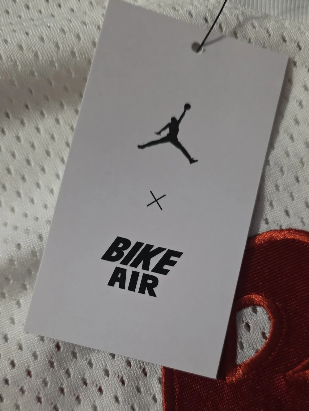 Brand New with Tags Nigel Sylvester Nike Bike Air Jersey in White Size Large.